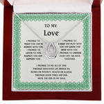 Load image into Gallery viewer, Saint Patrick&#39;s Day Promise Necklace
