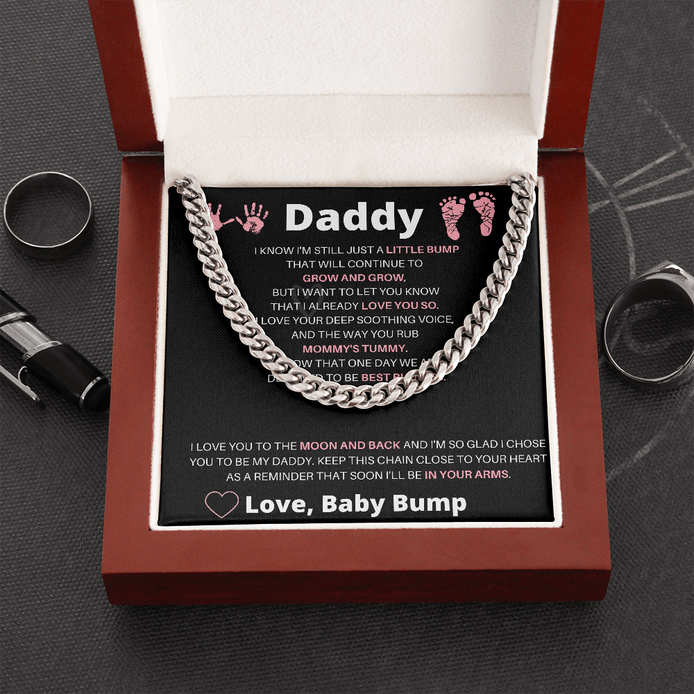Dad-To-Be Chain (Pink)