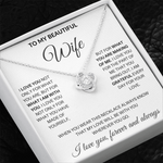 Load image into Gallery viewer, What I Am With You Love Knot Necklace
