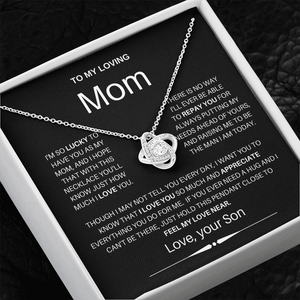 To Mom Love Son