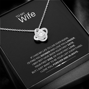 Your Last Everything Love Knot Necklace