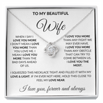Load image into Gallery viewer, Love You The Most Love Knot Necklace
