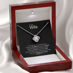Load image into Gallery viewer, Your Last Everything Love Knot Necklace
